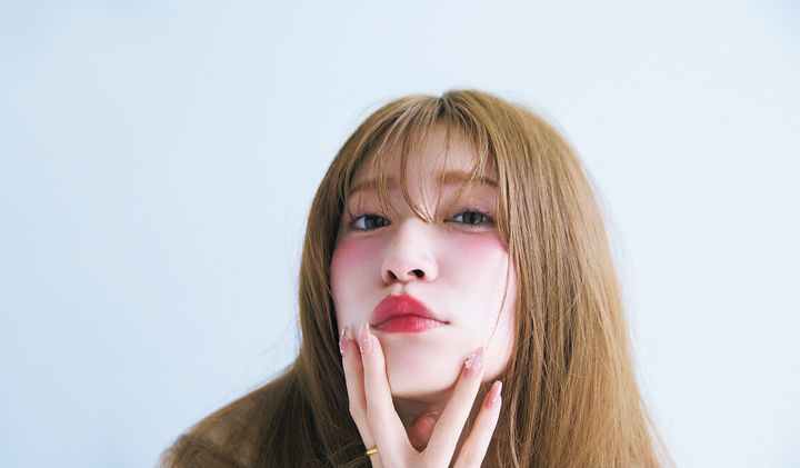 イガリメイク中顔面短縮