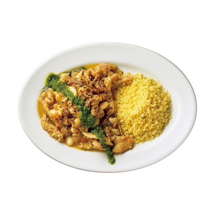 白モツとトリッパの煮込み