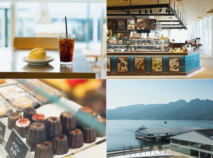 瀬戸内海の島・宮島への船が行き交う港町で、複合施設「etto」によりみちしましょう♪