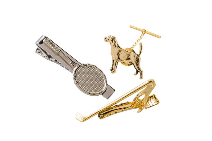 〈FINE AND DANDY〉のタイバー＆ラペルピン