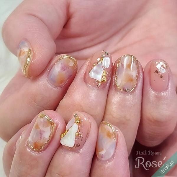 Rose’が投稿したネイルデザイン [photoid:I0128682] via Itnail Design (737265)