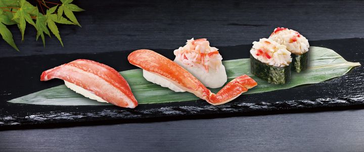 「極上かに」フェアのイメージビジュアル