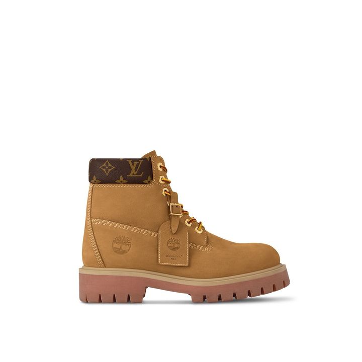 LV × TIMBERLAND アンクル ブーツ ¥407,000