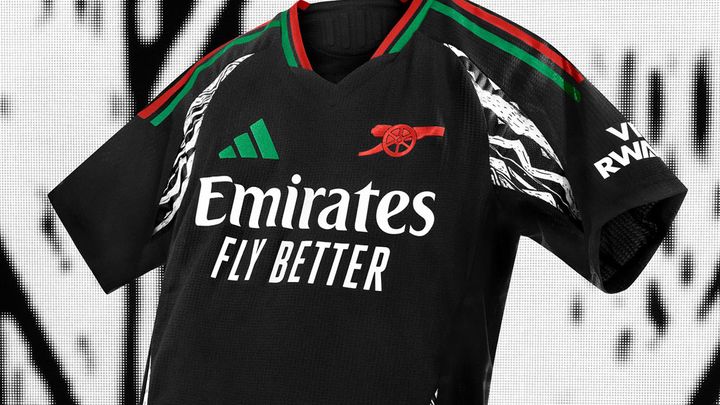 アーセナル、“アフリカ色”の新アウェイユニフォーム発表
