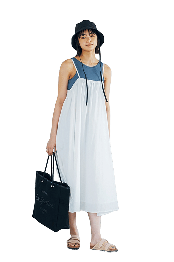 FREAK'S STOREのスイムウェアを着こなし！