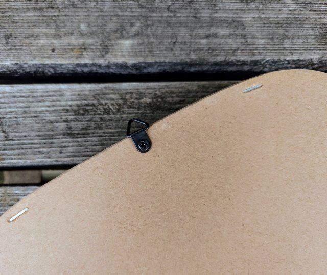 ナチュラルキッチン アンド「ブラックボードトースト」裏面のフック