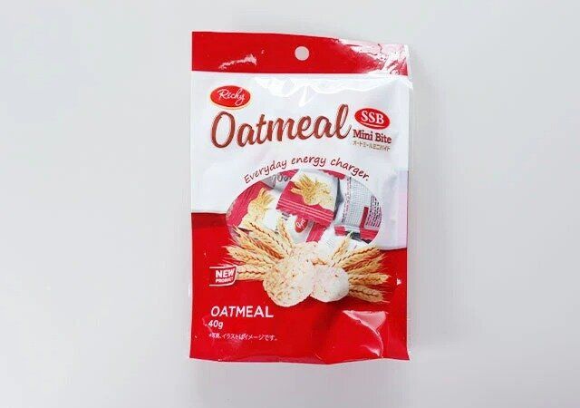 ダイソー オートミールミニバイト パッケージ