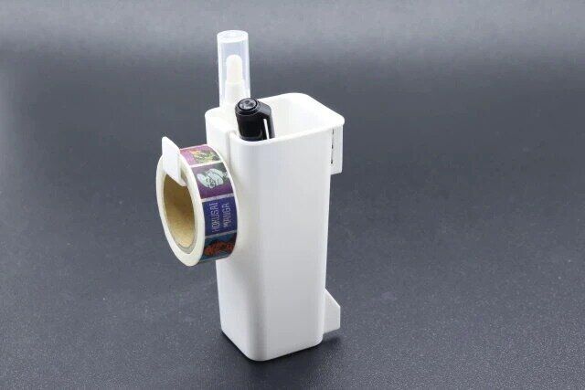 ダイソー noma フック付スリムボックス（マグネット） 使用例