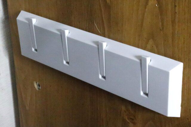 ダイソー 4連フック（フォールディングタイプ） フックを収納