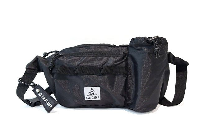 タオルホルダー付きボディバッグレビュー正面