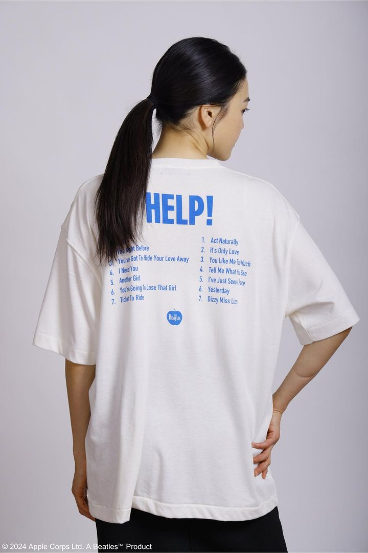 画像2: THE BEATLES | HELP TEE￥6,270（税込） 出典：グッドロックスピード