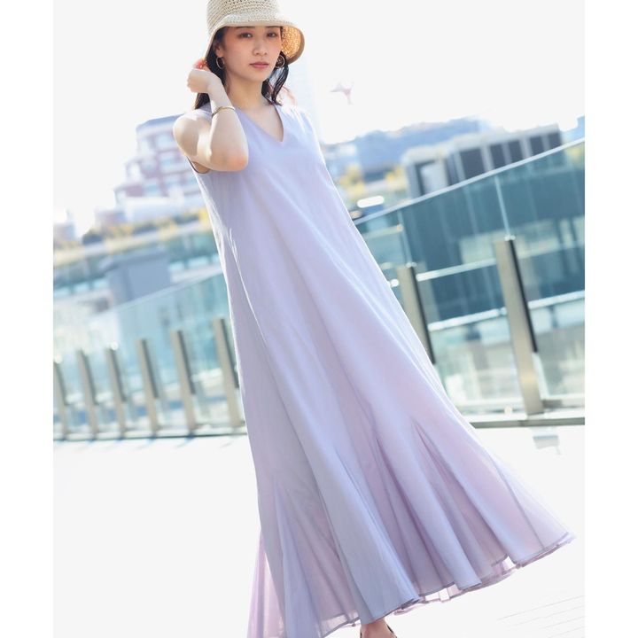 画像: 「別注 夏の月影 ソリッドワンピース」￥35,200 出典：デミルクス ビームス