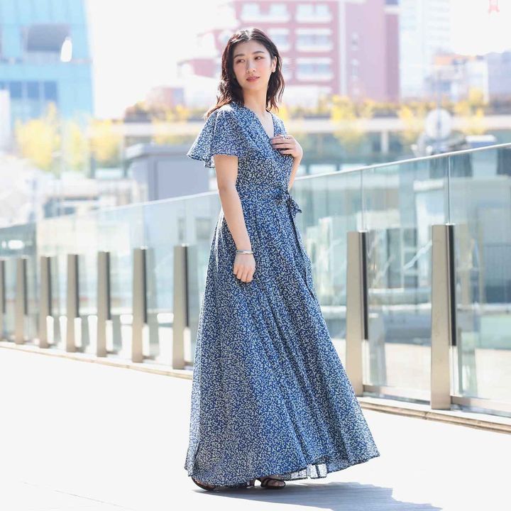 画像: 「別注 マドモアゼル プリント ワンピース」￥39,600 出典：デミルクス ビームス