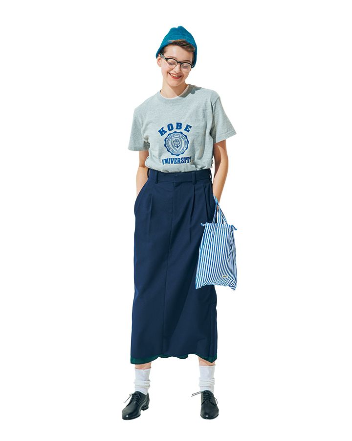 ボーダー、ロンT、カレッジT…夏のTシャツコーデをワンランクアップさせるアイテム