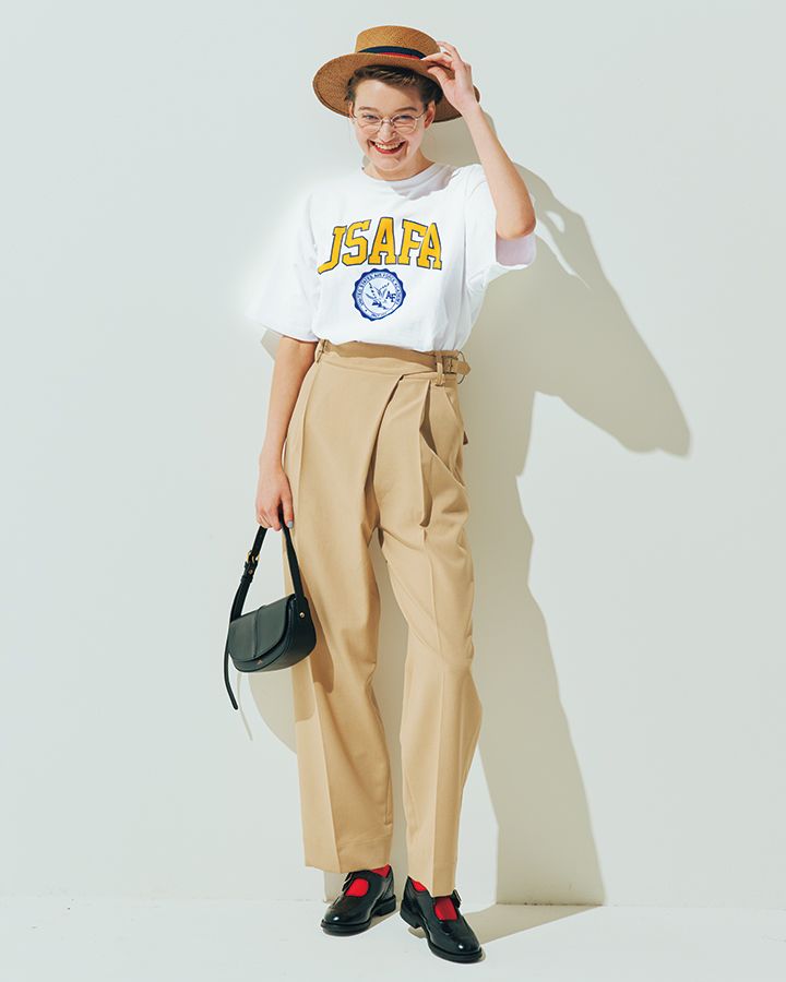 ボーダー、ロンT、カレッジT…夏のTシャツコーデをワンランクアップさせるアイテム