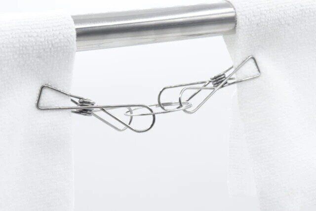 セリア ステンレスダブルピンチ2P 洗濯バサミ