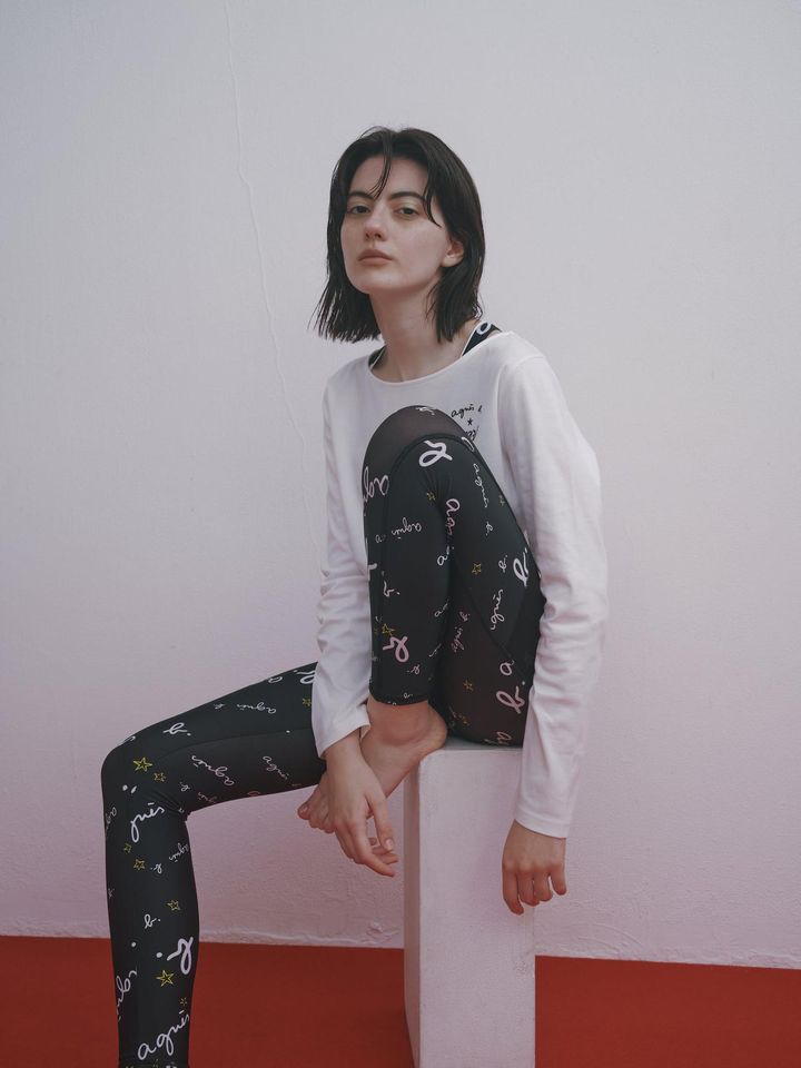 画像: 【agnes b. × NERGY】「UV Bio ロングスリーブTシャツ」（ブラック、ホワイト）￥12,100（税込）