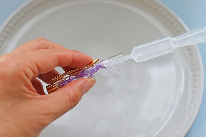 オリジナルハーバリウムペン作り