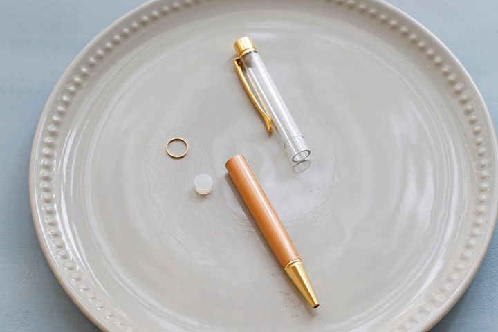 オリジナルハーバリウムペン作り