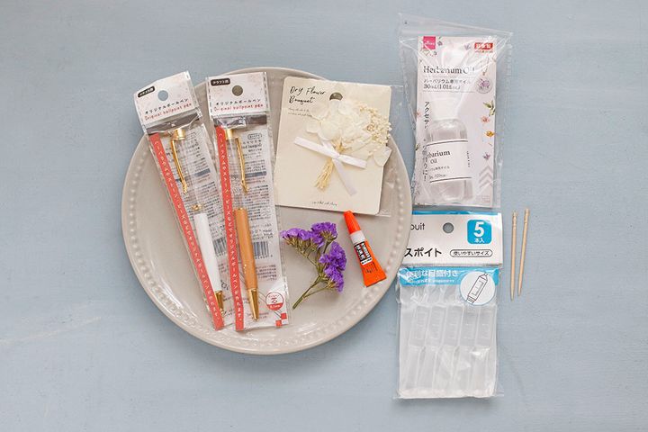 オリジナルハーバリウムペン