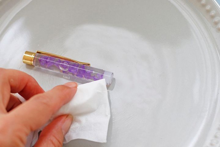 オリジナルハーバリウムペン作り