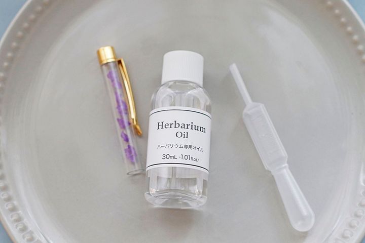オリジナルハーバリウムペン作り