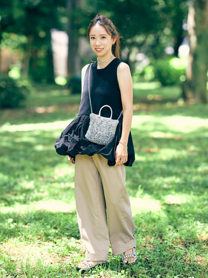 甘派ママの相棒・ベージュパンツ