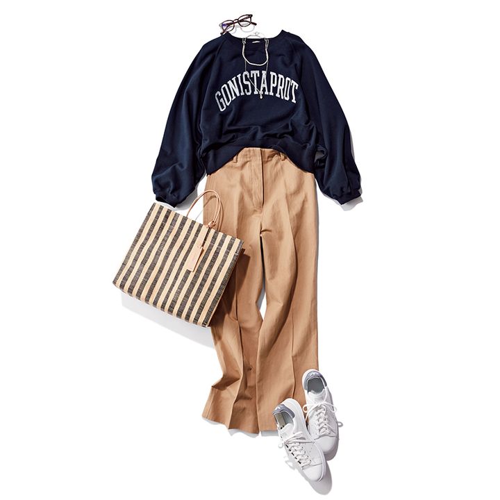 チノパンの王道カジュアル