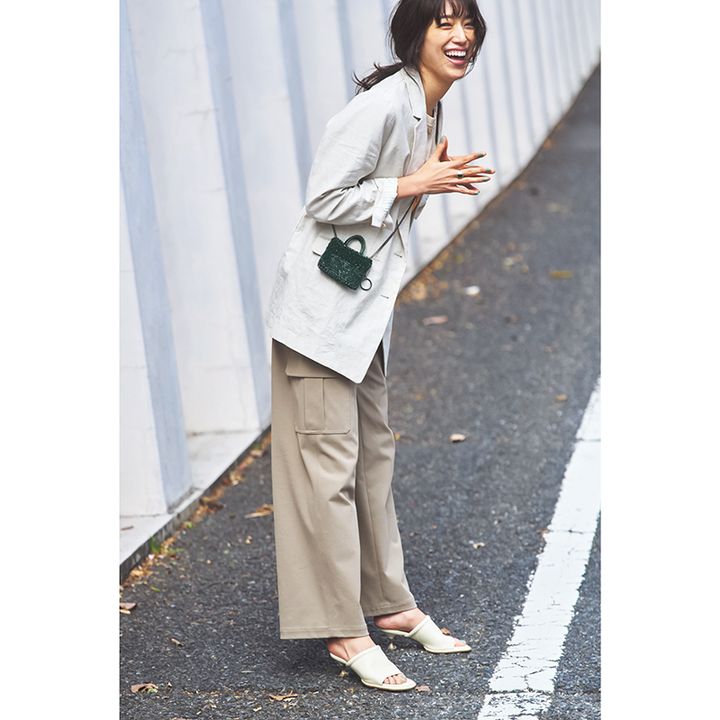 ちょいヒールで女っぽく