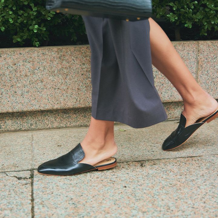 ぺたんこシューズとの相性も抜群