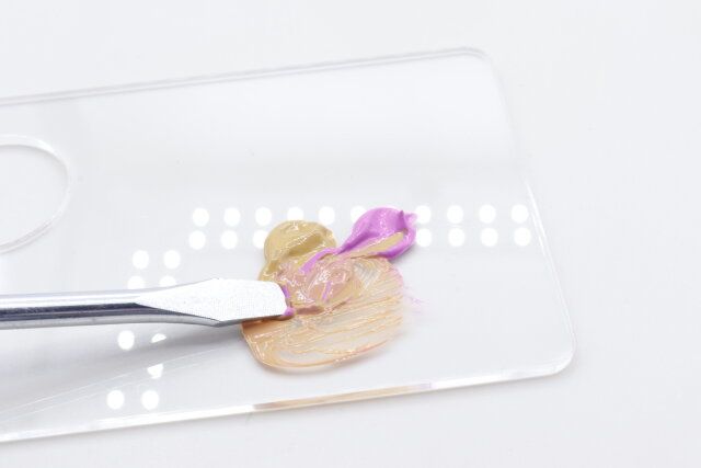 ダイソー ネイルパレット フィルム 使用例