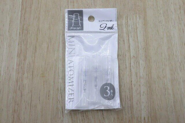 セリア ミニアトマイザー パッケージ