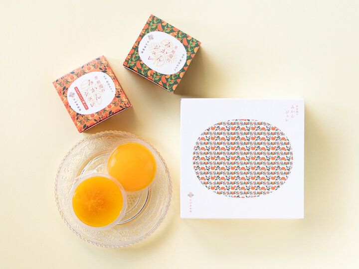 【和歌山】レトロなパッケージも魅力的！紀州有田みかん「果樹園のみかんジュレ」