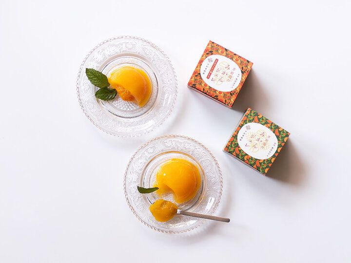 【和歌山】レトロなパッケージも魅力的！紀州有田みかん「果樹園のみかんジュレ」