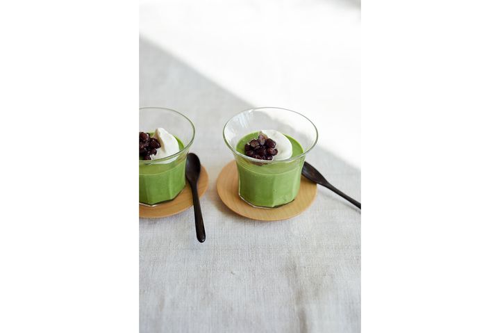 抹茶のババロア