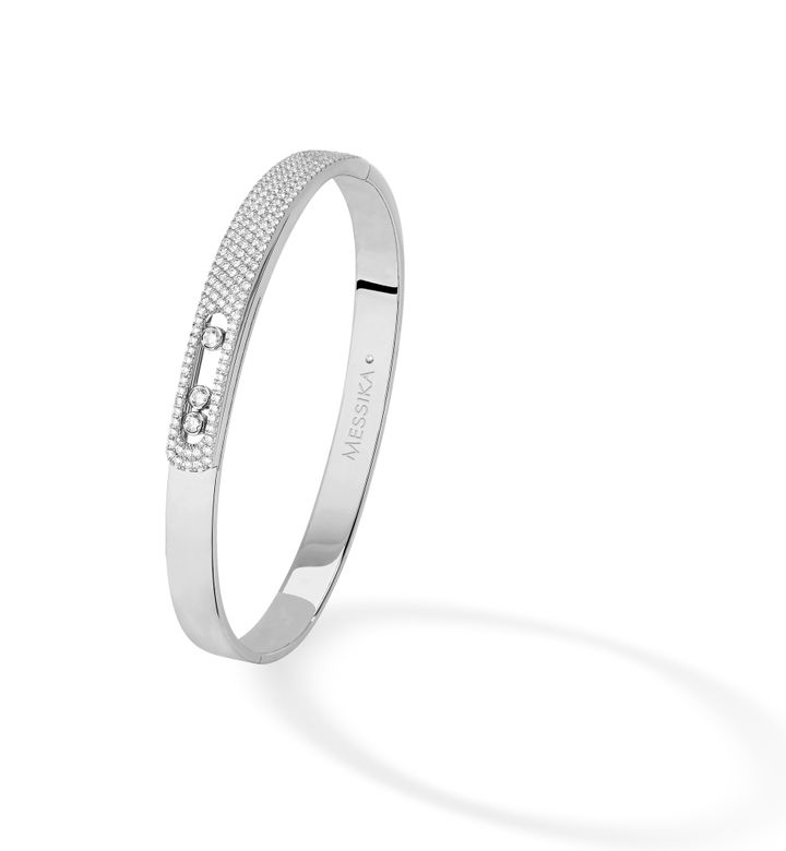 「ムーヴ ノア」バングル（WG×ダイヤモンド）￥2,354,000