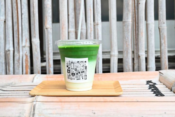 「抹茶ラテ」500円