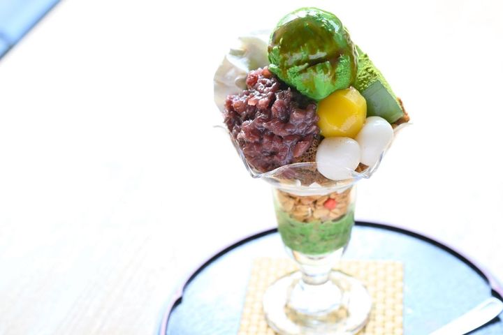 「お茶パフェ」890円