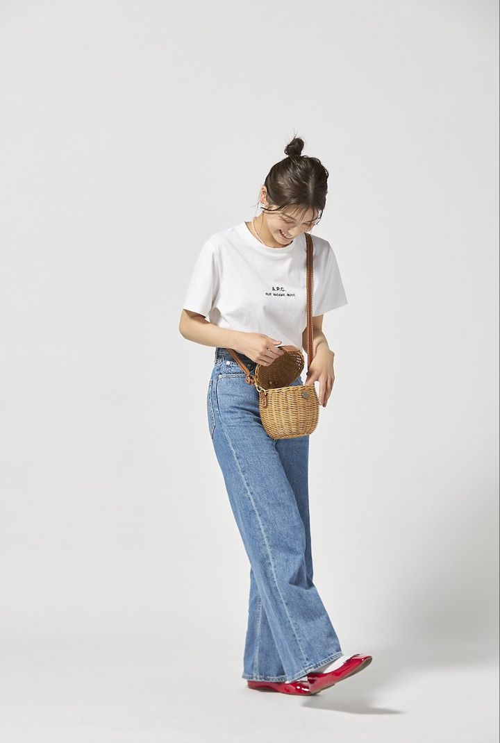 夏もやっぱり“デニムパンツ”が頼れる！お洒落なデニムのワンツーコーデ5選【FUDGE FRIEND おしゃれさんの毎日コーディネート】