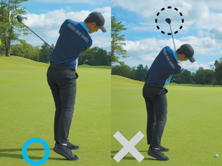 FWを簡単に打てるコツを解説！素振りで“芝が飛んだ場所”にボールを置くだけ