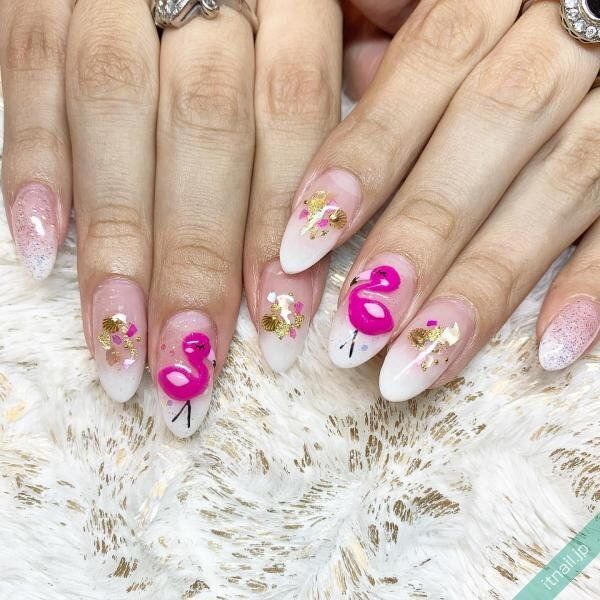 Marcelinaが投稿したネイルデザイン [photoid:I0086359] via Itnail Design (737467)