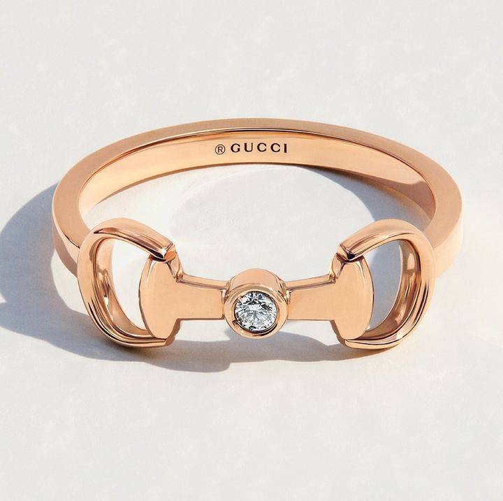 「ホースビット」リング（PG×ダイヤモンド）￥181,500