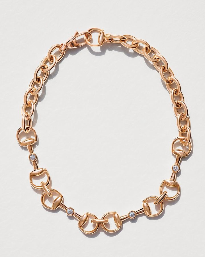 「ホースビット」ブレスレット（PG×ダイヤモンド）￥644,600