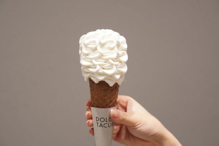 「ソフトクリーム（ミルク）」800円