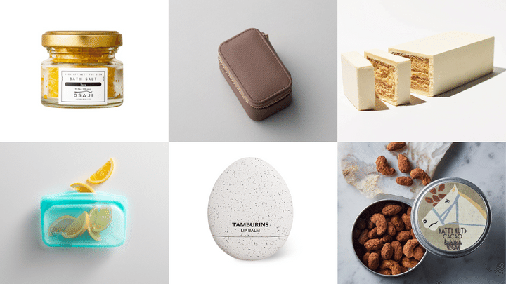 プチギフトを6点まとめたコラージュ写真