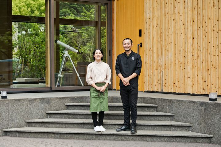bekka izu シェフの大塚一樹さんとマネージャーの大塚愛子さん