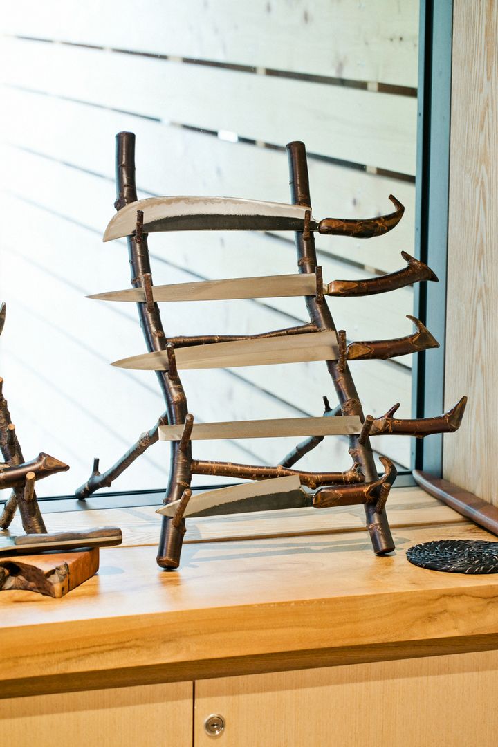 〈bekka izu〉シェフの大塚一樹さんの包丁