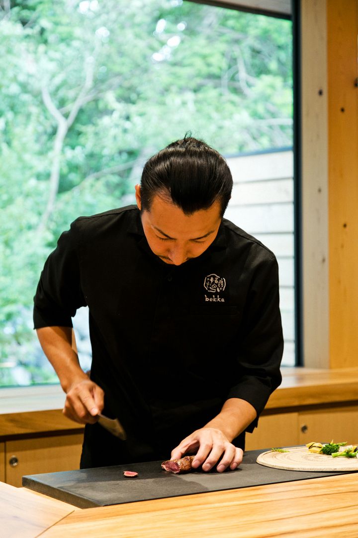 〈bekka izu〉シェフの大塚一樹さん