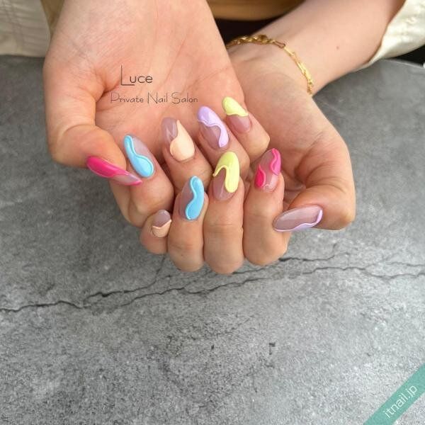 Luceが投稿したネイルデザイン [photoid:I0115633] via Itnail Design (737458)