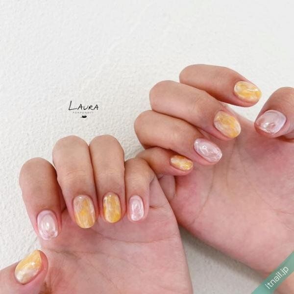 LAURA POMPONNEEが投稿したネイルデザイン [photoid:I0116157] via Itnail Design (737453)